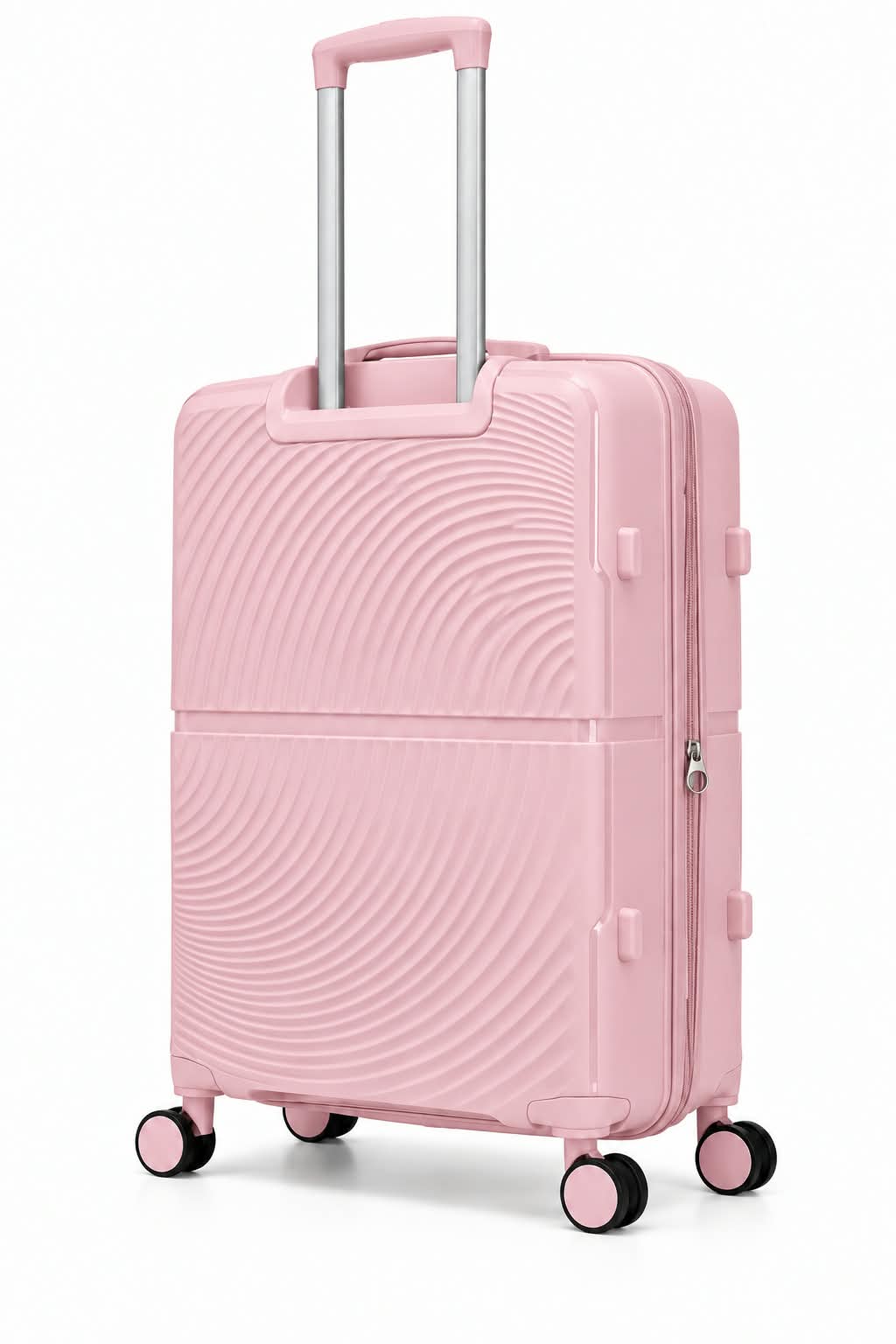 Morano Hardside Luggage Lightweight Expandable Suitcase Set Travel Luggage — Single, Pink