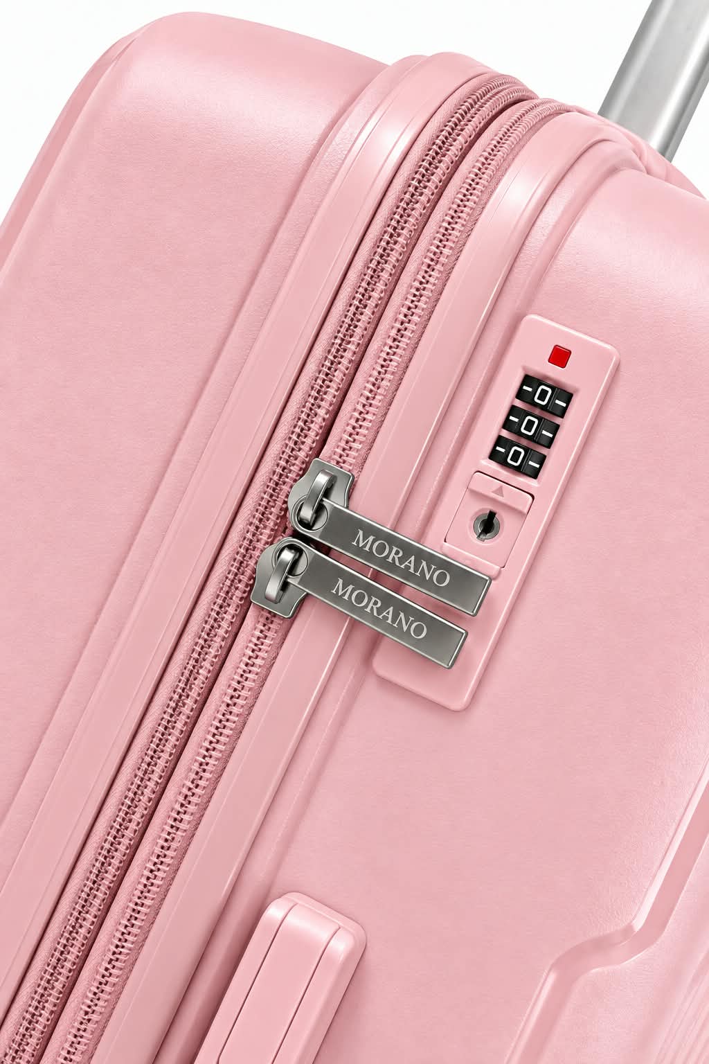 Morano Hardside Luggage Lightweight Expandable Suitcase Set Travel Luggage — Single, Pink
