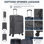 American Traveller Soft Side Luggage Set of 3
