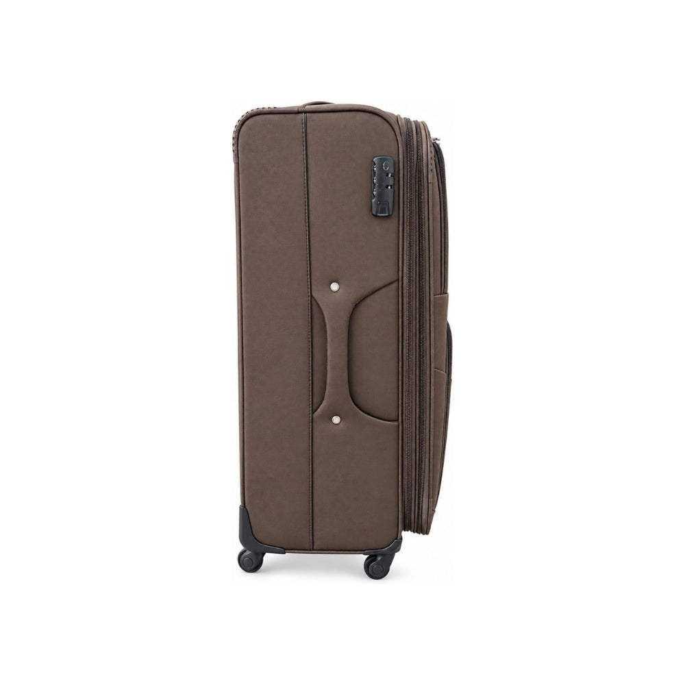 Softside Spinner Suitcase with 4 Wheels Lightweight Travel Luggage Set of 3 (20", 28", 31")
