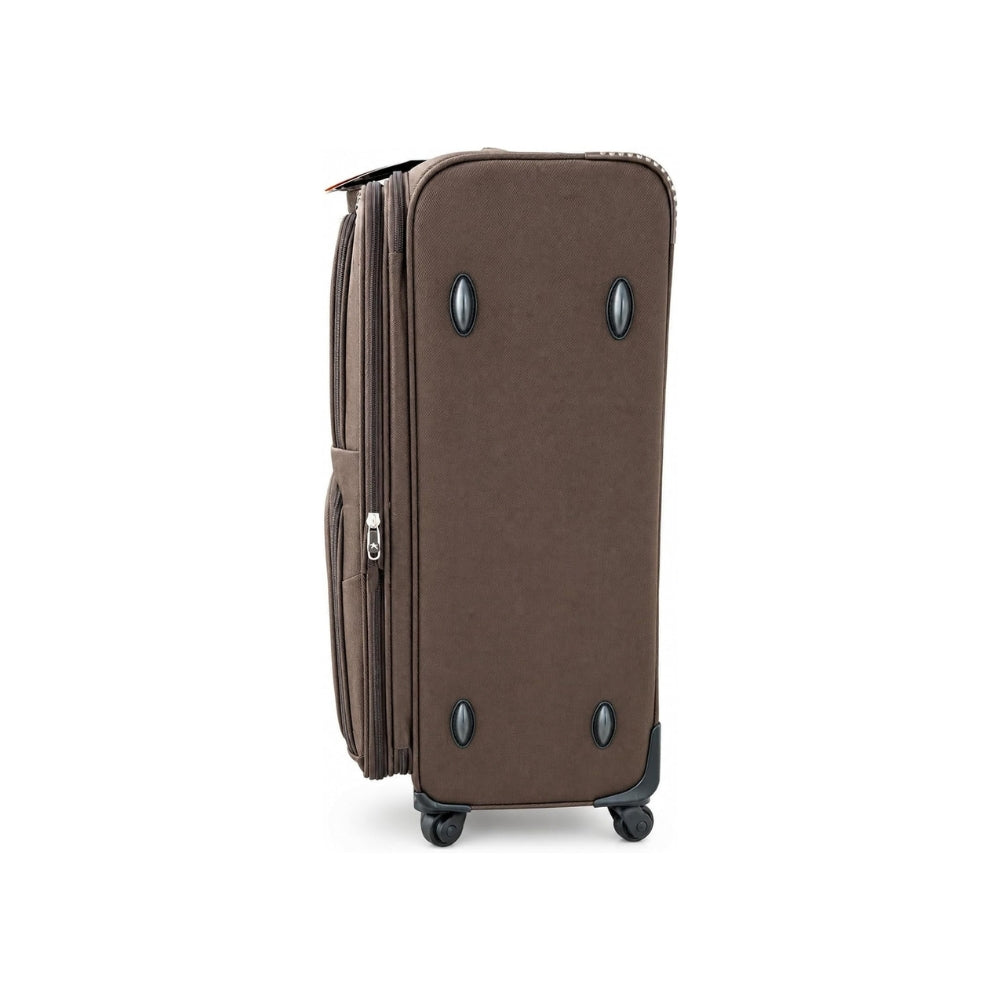 Softside Spinner Suitcase with 4 Wheels Lightweight Travel Luggage Set of 3 (20", 28", 31")