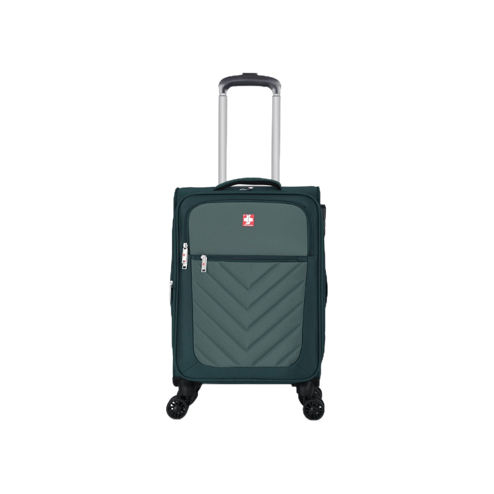 Swiss Traveller Spinner Luggage Suitcase Mint Green