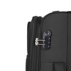 Swiss Traveller Spinner Luggage Suitcase Black