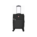 Swiss Traveller Spinner Luggage Suitcase Black