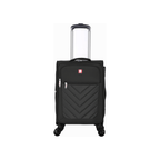 Swiss Traveller Spinner Luggage Suitcase Black