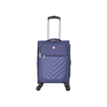 Swiss Traveller Spinner Luggage Suitcase Blue