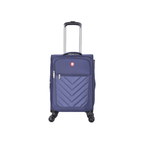 Swiss Traveller Spinner Luggage Suitcase Blue