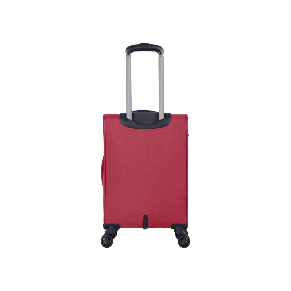 Swiss Traveller Spinner Luggage Suitcase Burgundy