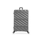 TUCCI Italie SPÉCIALI Ensemble de 4 valises à roulettes pivotantes détachables (51 cm, 71 cm, 76 cm, 81 cm) BLEU