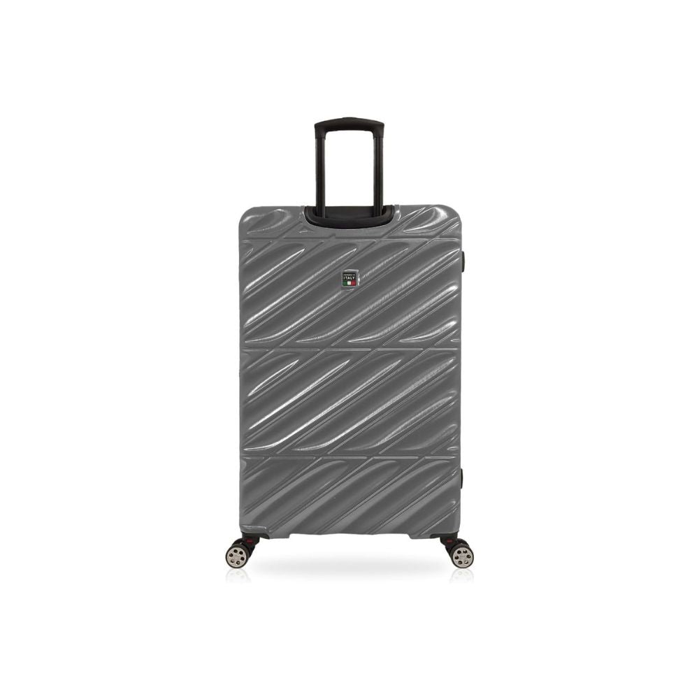 TUCCI Italie SPÉCIALI Ensemble de 4 valises à roulettes pivotantes détachables (51 cm, 71 cm, 76 cm, 81 cm) BLEU
