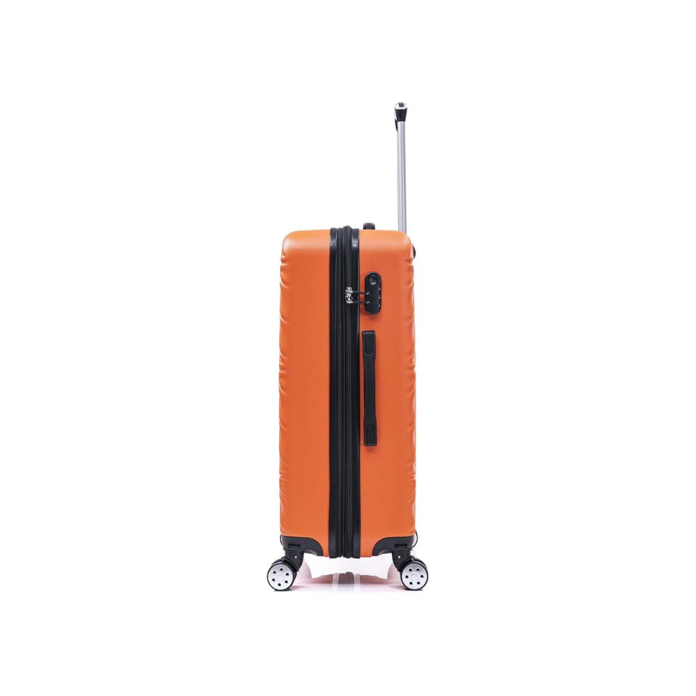 TUCCI Italie SPÉCIALI Ensemble de 4 valises à roulettes pivotantes détachables (51 cm, 71 cm, 76 cm, 81 cm) BLEU