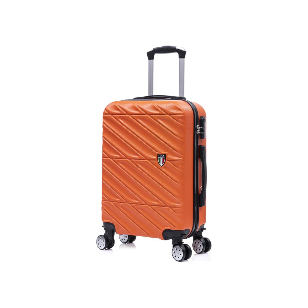 TUCCI Italie SPÉCIALI Ensemble de 4 valises à roulettes pivotantes détachables (51 cm, 71 cm, 76 cm, 81 cm) BLEU