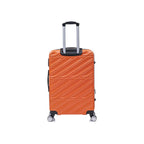 TUCCI Italie SPÉCIALI Ensemble de 4 valises à roulettes pivotantes détachables (51 cm, 71 cm, 76 cm, 81 cm) BLEU