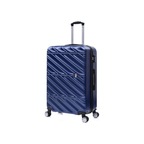 TUCCI Italie SPÉCIALI Ensemble de 4 valises à roulettes pivotantes détachables (51 cm, 71 cm, 76 cm, 81 cm) BLEU