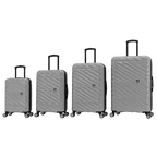 TUCCI Italian Special Detachable Spinner Wheel Suitcase Set of 4