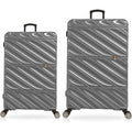 TUCCI Italian Special Detachable Spinner Wheel Suitcase Set of 2