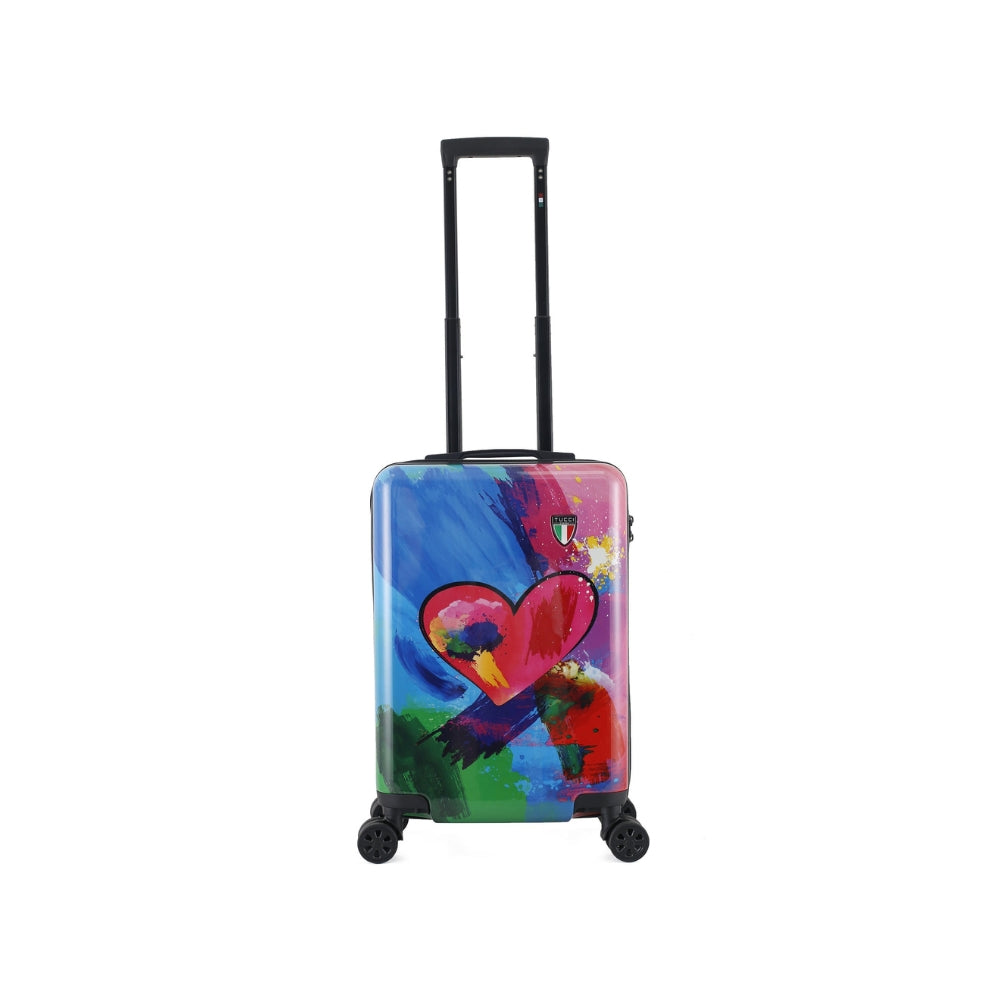 TUCCI Italy Emotion Art IN LOVE II 3 PC Set (20", 24", 28") Luggage Suitcase