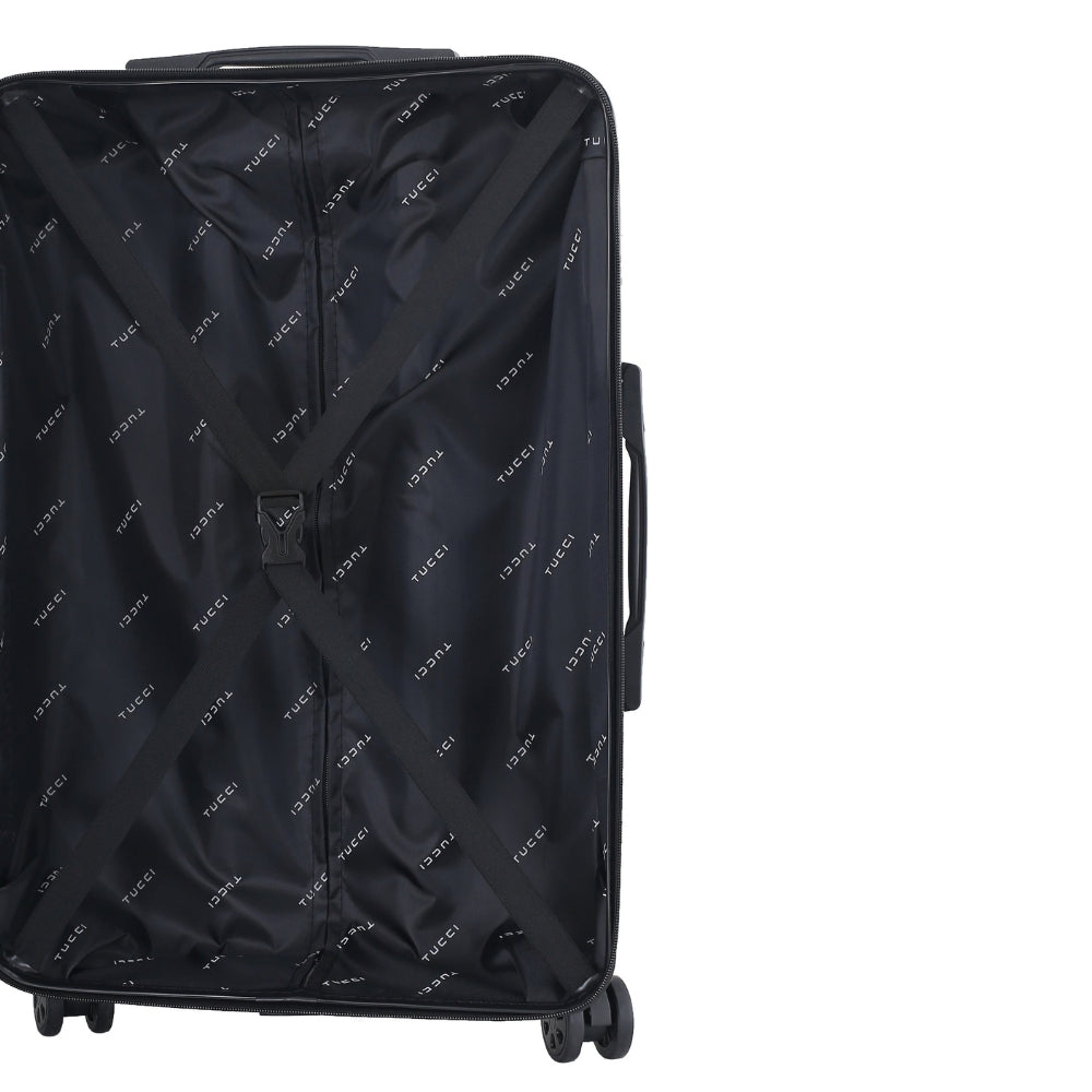 TUCCI Italy Pop Art Butterfly Pop 3PC Set (20",24",28") Luggage Suitcase