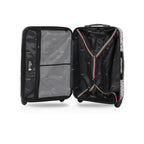 TUCCI Italy WINTER LEOPARD 3 PC (20", 24", 28") Luggage Suitcase Set