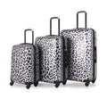 TUCCI Italy WINTER LEOPARD 3 PC (20", 24", 28") Luggage Suitcase Set