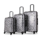 TUCCI Italy WINTER LEOPARD 3 PC (20", 24", 28") Luggage Suitcase Set