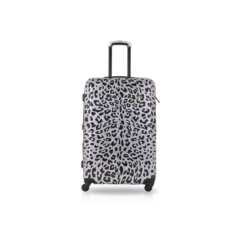TUCCI Italy WINTER LEOPARD 3 PC (20", 24", 28") Luggage Suitcase Set