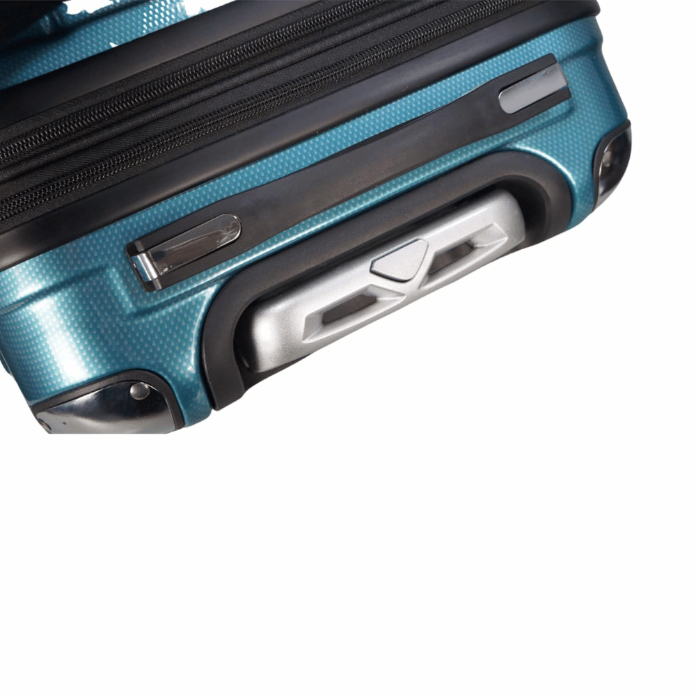 Travel Life 3Pcs Hardtop Luggage Set Blue