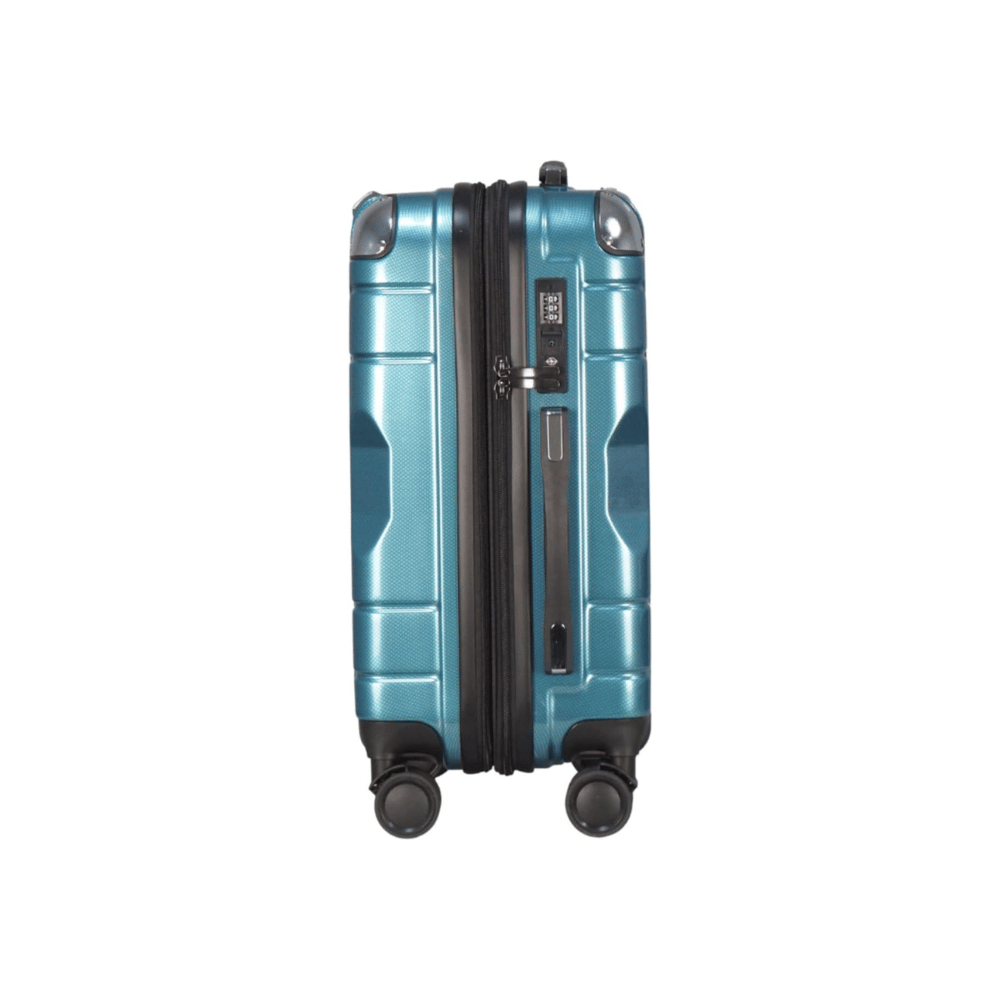 Travel Life 3Pcs Hardtop Luggage Set Blue