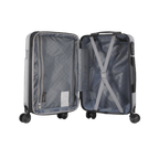 Travel Life ABS Spinner Expendable Silver (Single)