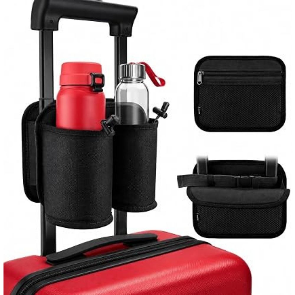 Luggage Cup Holder – Convenient Hands-Free Travel Accessory