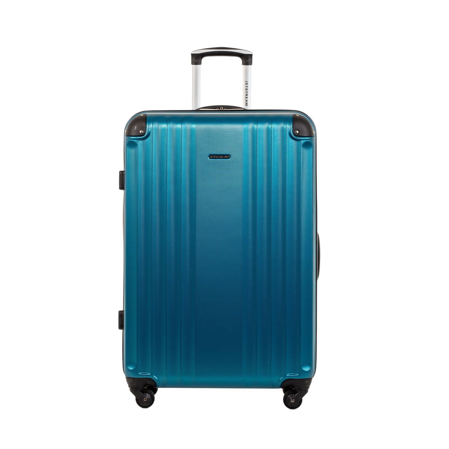 Jetstream 28-inch Hardside Rolling Spinner Checked Luggage - Teal image
