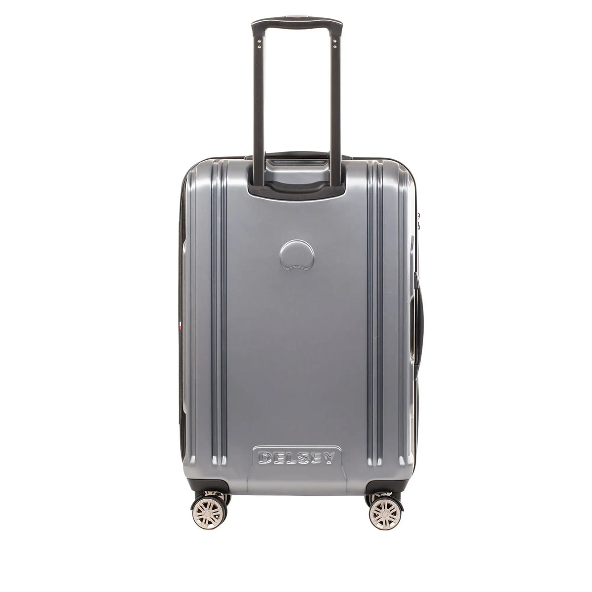 Delsey Chrometec Hardside Spinner Checked Luggage 24" Grey image 2