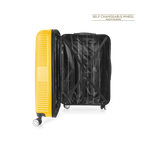 TUCCI Italy 3pcs Hard Shell Suitcase Set Yellow image 2
