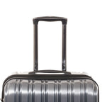 Delsey Chrometec Hardside Spinner Carry on Luggage Grey image 4