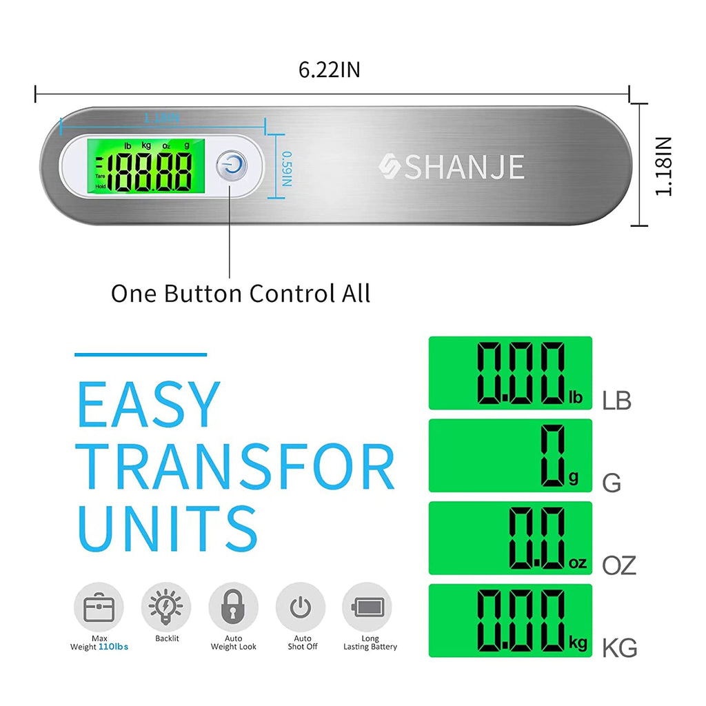 Digital Handy Luggage Scale image 1