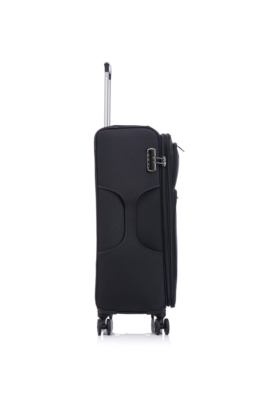 American Traveller 4 Piece Soft side Luggage Set BLK image 5
