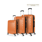 TUCCI Italy MUTEVOLE 3 Piece (20", 28", 30") Detachable Spinner Wheel Suitcase Set image 0