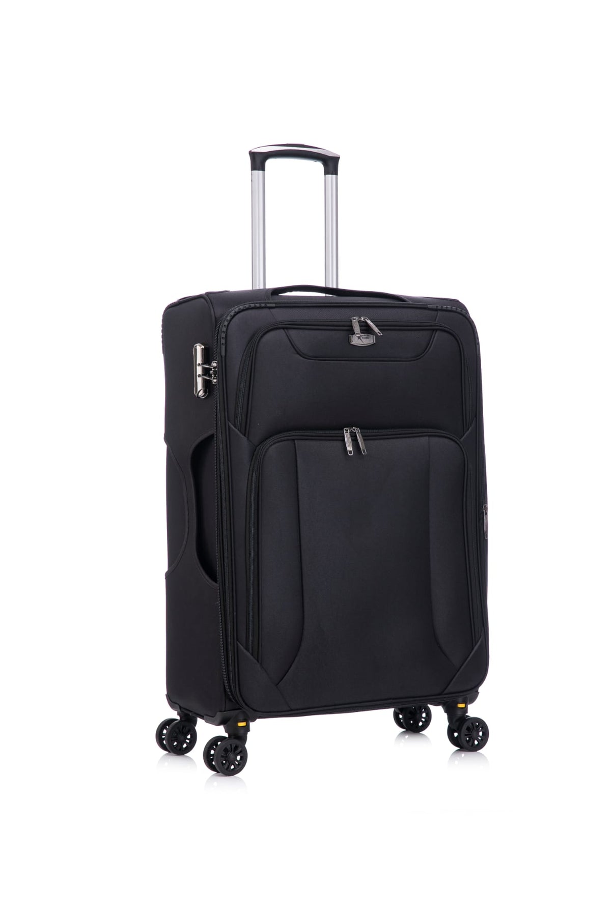 American Traveller 4 Piece Soft side Luggage Set BLK image 3