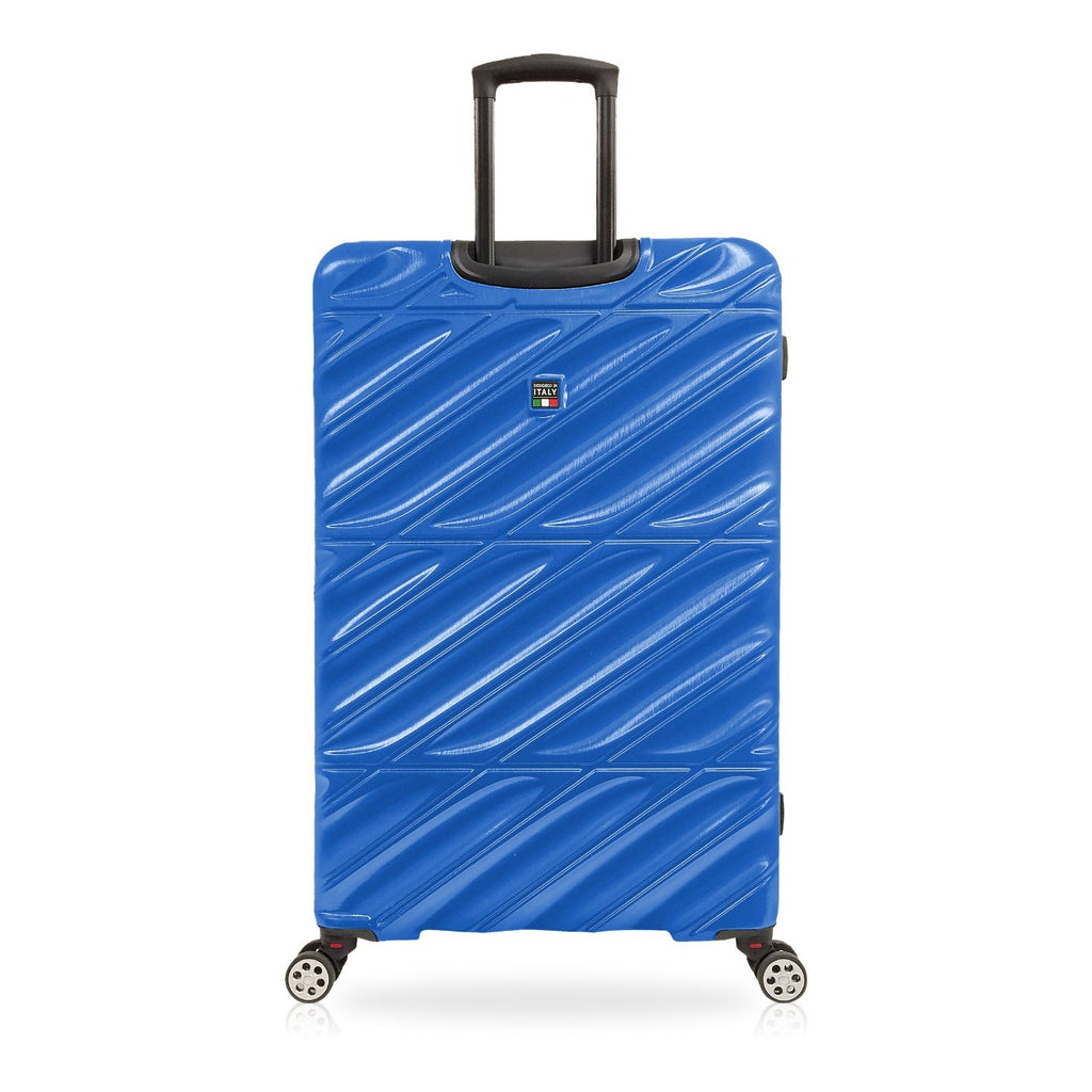 TUCCI Italy SPECIALI 4 Piece (20", 28", 30", 32") Detachable Spinner Wheel Suitcase Set BLUE image 2