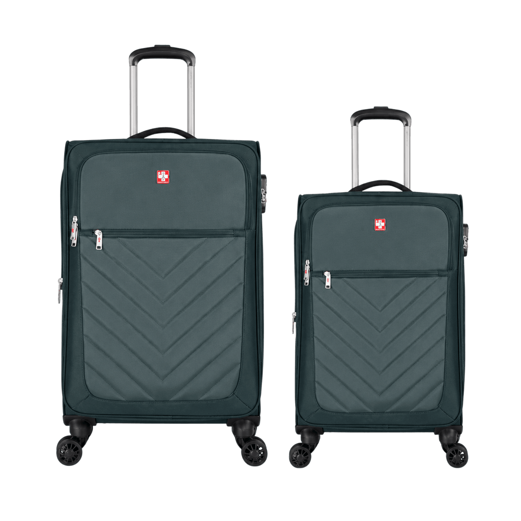 Swiss Traveller Spinner Luggage Suitcase Set of 2
