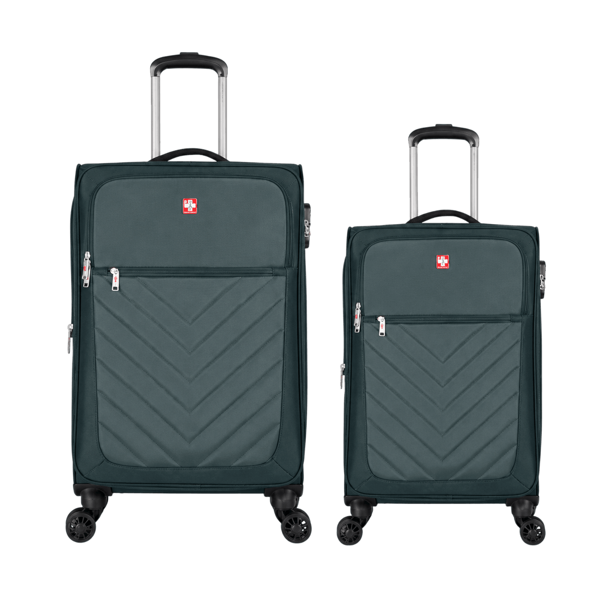 Swiss Traveller Spinner Luggage Suitcase Mint Green