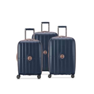 Delsey St. Maxime 3-piece Spinner Luggage Set With Anti Theft Zippers