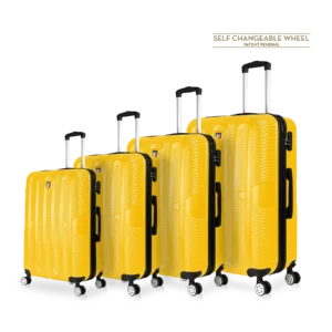 TUCCI Italy SPECIALI 4 Piece (20", 28", 30", 32") Detachable Spinner Wheel Suitcase Set