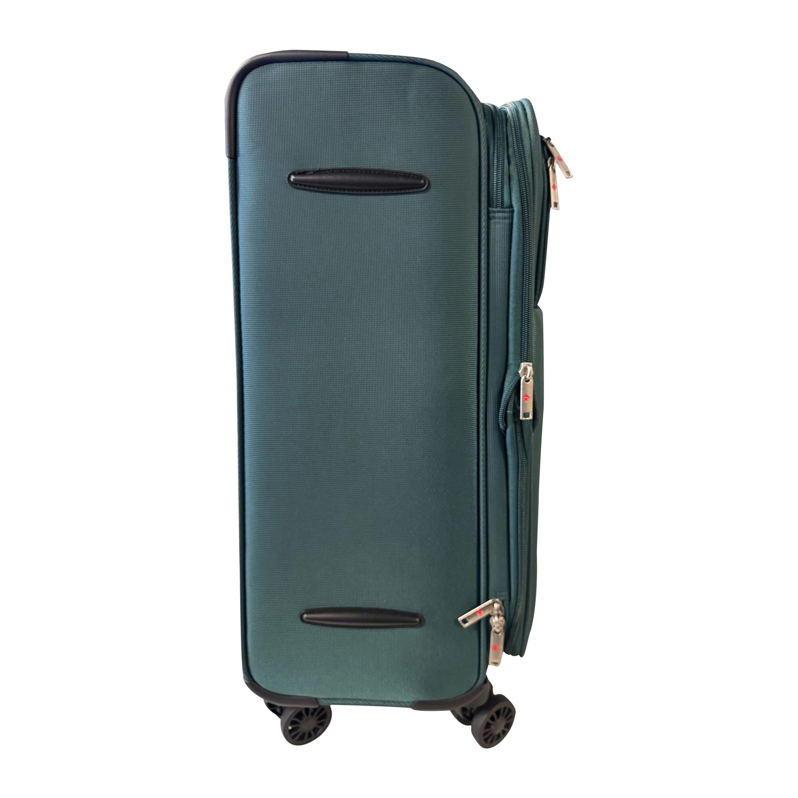 Swiss travel 3 Piece Soft side Luggage Set Mint Green - Image 7