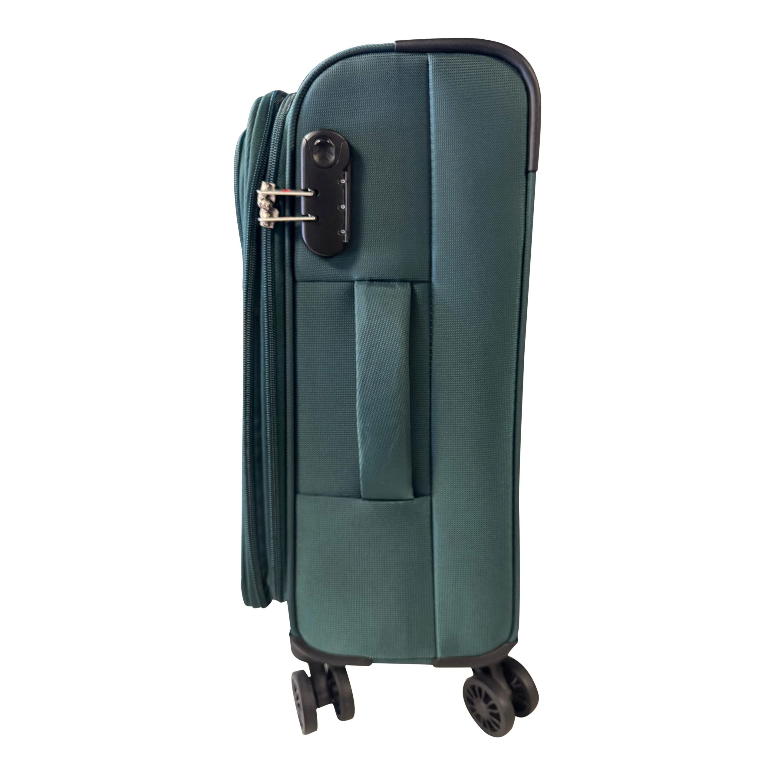 Swiss travel 3 Piece Soft side Luggage Set Mint Green - Image 5