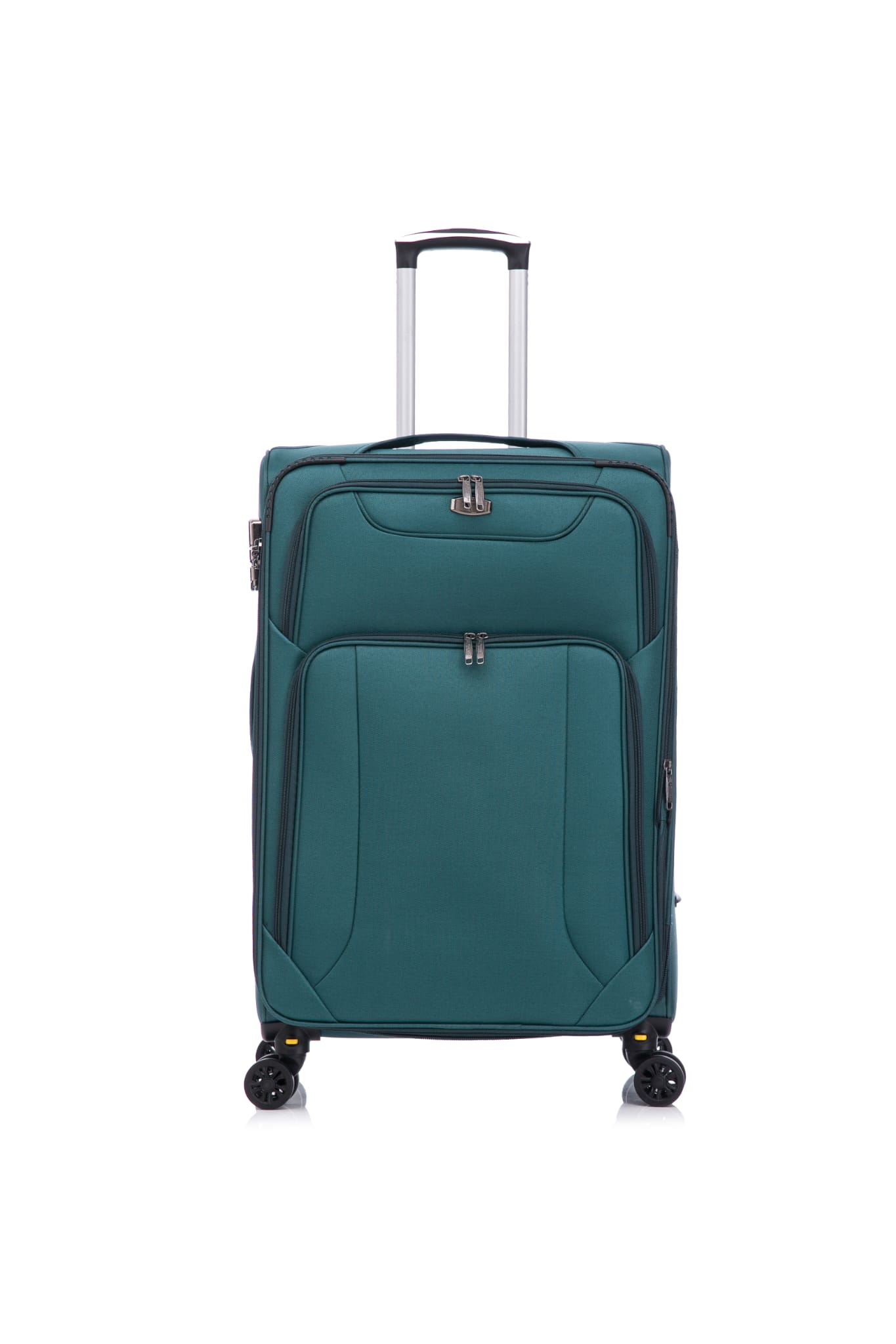 American Traveller 4 Piece Soft side Luggage Set Teal - Image 3